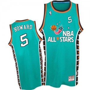 Maillot NBA Swingman Juwan Howard #5 Washington Wizards 1996 All Star Throwback Bleu clair - Homme