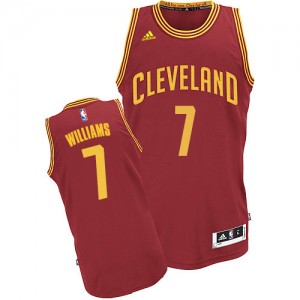 Maillot NBA Vin Rouge Mo Williams #7 Cleveland Cavaliers Road Swingman Homme Adidas