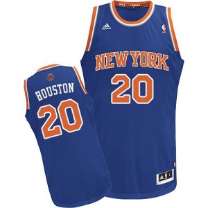 Maillot NBA Swingman Allan Houston #20 New York Knicks Road Bleu royal - Homme