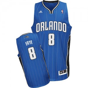 Orlando Magic #8 Adidas Road Bleu royal Swingman Maillot d'équipe de NBA Remise - Channing Frye pour Homme
