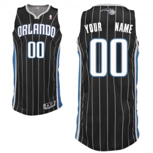 Orlando Magic Authentic Personnalisé Alternate Maillot d'équipe de NBA - Noir pour Homme