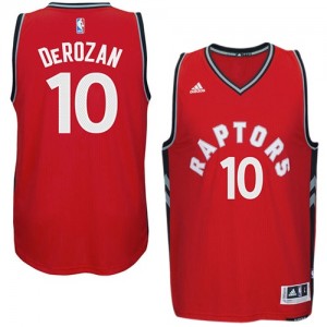 Maillot Authentic Toronto Raptors NBA climacool Rouge - #10 DeMar DeRozan - Homme