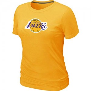 T-Shirts NBA Los Angeles Lakers Big & Tall Jaune - Femme
