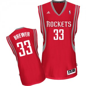 Maillot Swingman Houston Rockets NBA Road Rouge - #33 Corey Brewer - Homme