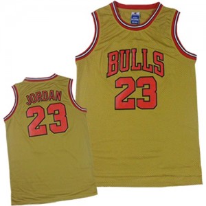 Maillot Adidas Or 1997 Throwback Classic Swingman Chicago Bulls - Michael Jordan #23 - Homme