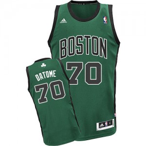 Boston Celtics #70 Adidas Alternate Vert (No. noir) Swingman Maillot d'équipe de NBA pas cher - Gigi Datome pour Homme