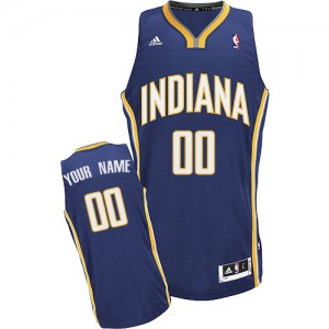 Indiana Pacers Swingman Personnalisé Road Maillot d'équipe de NBA - Bleu marin pour Enfants
