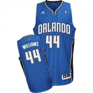 Maillot NBA Orlando Magic #44 Jason Williams Bleu royal Adidas Swingman Road - Homme