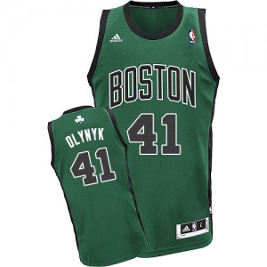Maillot Swingman Boston Celtics NBA Alternate Vert (No. noir) - #41 Kelly Olynyk - Homme