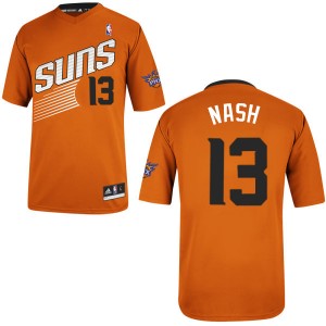 Maillot NBA Authentic Steve Nash #13 Phoenix Suns Alternate Orange - Femme