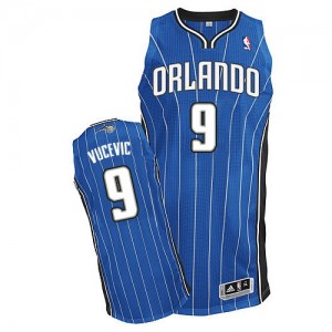 Maillot Authentic Orlando Magic NBA Road Bleu royal - #9 Nikola Vucevic - Homme