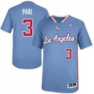 Maillot Authentic Los Angeles Clippers NBA Pride Bleu royal - #3 Chris Paul - Homme