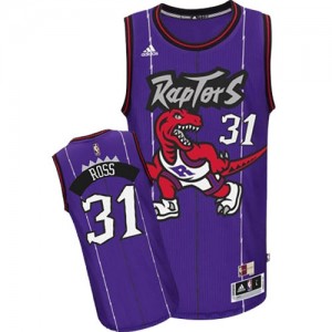 Toronto Raptors #31 Adidas Hardwood Classics Violet Authentic Maillot d'équipe de NBA la vente - Terrence Ross pour Homme