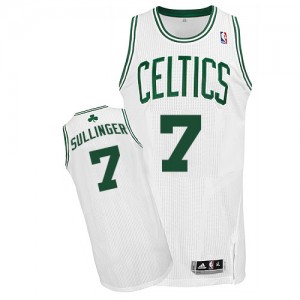 Maillot NBA Boston Celtics #7 Jared Sullinger Blanc Adidas Authentic Home - Homme