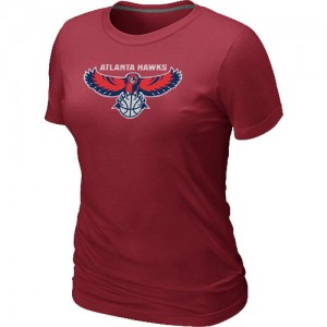 T-Shirts NBA Atlanta Hawks Big & Tall Rouge - Femme