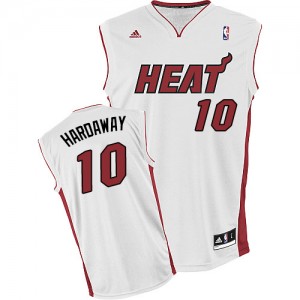 Maillot NBA Blanc Tim Hardaway #10 Miami Heat Home Swingman Homme Adidas
