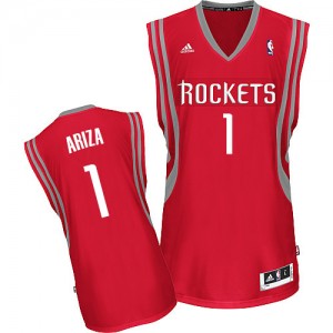 Houston Rockets #1 Adidas Road Rouge Swingman Maillot d'équipe de NBA Peu co?teux - Trevor Ariza pour Homme