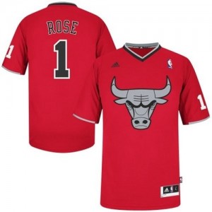 Maillot Swingman Chicago Bulls NBA 2013 Christmas Day Rouge - #1 Derrick Rose - Homme
