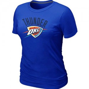 T-shirt principal de logo Oklahoma City Thunder NBA Big & Tall Bleu - Femme