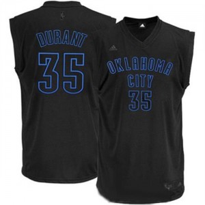 Maillot NBA Swingman Kevin Durant #35 Oklahoma City Thunder Noir - Homme