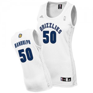 Maillot Authentic Memphis Grizzlies NBA Home Blanc - #50 Zach Randolph - Femme