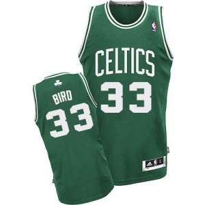 Maillot NBA Swingman Larry Bird #33 Boston Celtics Road Vert (No Blanc) - Enfants