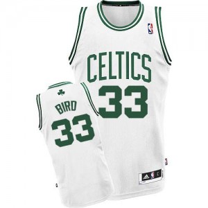 Maillot NBA Swingman Larry Bird #33 Boston Celtics Home Blanc - Enfants