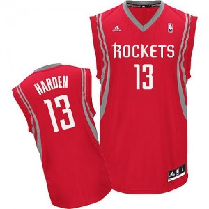 Maillot Adidas Rouge Road Swingman Houston Rockets - James Harden #13 - Femme