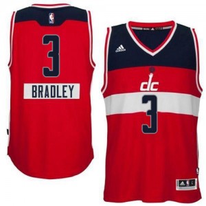 Maillot Adidas Rouge 2014-15 Christmas Day Authentic Washington Wizards - Bradley Beal #3 - Homme