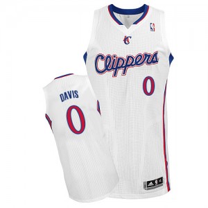 Maillot NBA Authentic Glen Davis #0 Los Angeles Clippers Home Blanc - Homme