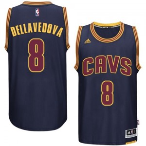 Cleveland Cavaliers Matthew Dellavedova #8 Swingman Maillot d'équipe de NBA - Bleu marin pour Homme