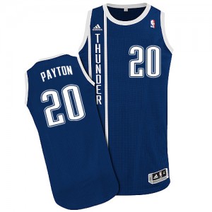 Maillot NBA Authentic Gary Payton #20 Oklahoma City Thunder Alternate Bleu marin - Homme