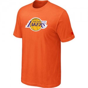 T-shirt principal de logo Los Angeles Lakers NBA Big & Tall Orange - Homme