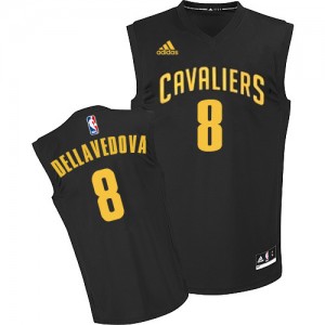 Maillot Adidas Noir Fashion Swingman Cleveland Cavaliers - Matthew Dellavedova #8 - Homme