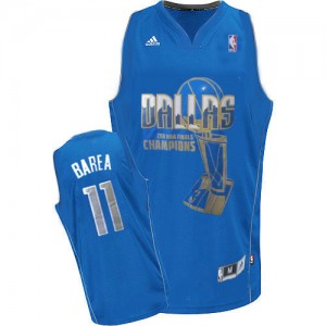 Dallas Mavericks #11 Adidas Finals Champions Bleu Swingman Maillot d'équipe de NBA achats en ligne - Jose Barea pour Homme