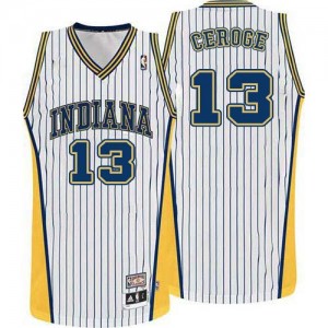 Maillot Adidas Blanc Throwback Swingman Indiana Pacers - Paul George #13 - Homme