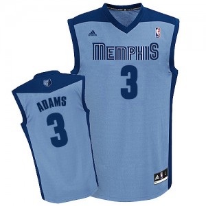 Maillot NBA Memphis Grizzlies #3 Jordan Adams Bleu clair Adidas Swingman Alternate - Homme