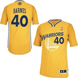 Maillot Authentic Golden State Warriors NBA Alternate Or - #40 Harrison Barnes - Homme