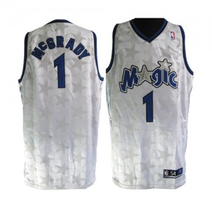 Maillot Authentic Orlando Magic NBA Star Limited Edition Blanc - #1 Tracy Mcgrady - Homme