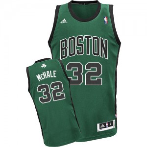 Maillot Adidas Vert (No. noir) Alternate Swingman Boston Celtics - Kevin Mchale #32 - Homme
