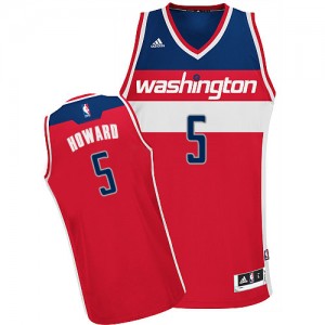 Maillot NBA Swingman Juwan Howard #5 Washington Wizards Road Rouge - Homme