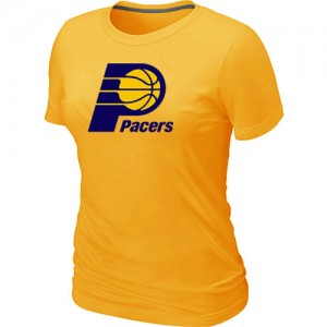 T-Shirts NBA Jaune Indiana Pacers Big & Tall Femme