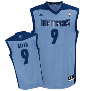 Maillot NBA Memphis Grizzlies #9 Tony Allen Bleu clair Adidas Swingman Alternate - Homme