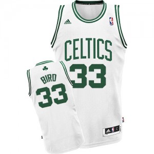 Boston Celtics #33 Adidas Home Blanc Swingman Maillot d'équipe de NBA prix d'usine en ligne - Larry Bird pour Homme