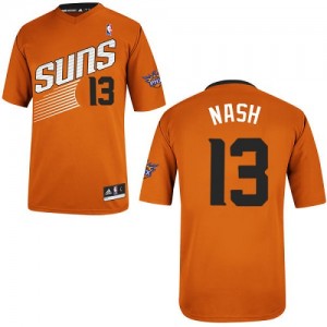 Phoenix Suns Steve Nash #13 Alternate Swingman Maillot d'équipe de NBA - Orange pour Homme