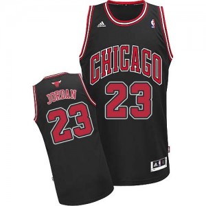 Maillot Swingman Chicago Bulls NBA Alternate Noir - #23 Michael Jordan - Enfants
