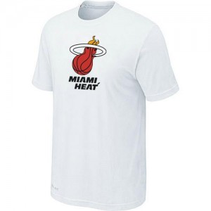 T-Shirts NBA Miami Heat Blanc Big & Tall - Homme