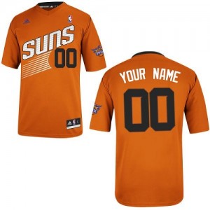 Phoenix Suns Swingman Personnalisé Alternate Maillot d'équipe de NBA - Orange pour Homme