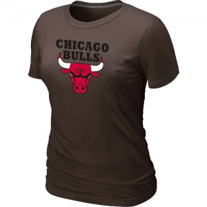 T-Shirts NBA marron Chicago Bulls Big & Tall Femme