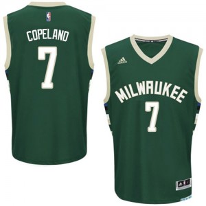 Maillot Swingman Milwaukee Bucks NBA Road Vert - #7 Chris Copeland - Homme